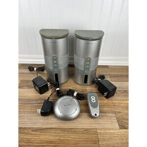 Sharper Image CT413 Indoor/Outdoor Wireless Speaker + Transmitter + Remote